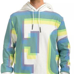 Scuderia Ferrari Fluid Multi-Color Printed Hooded Sweatshirt Hoodie Sweater